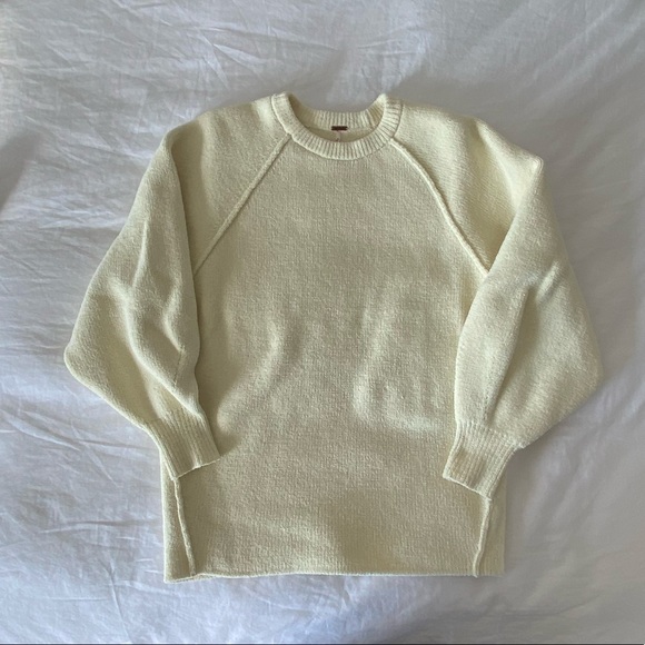 Butter yellow soft sweater by Free People - Picture 2 of 5